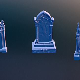 Gothic Tombstones